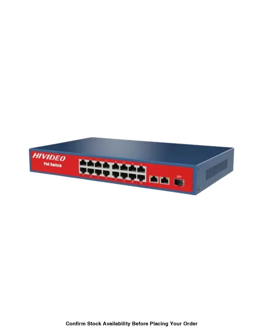 HiVideo 16+2+1 Port POE 10/100Mbps