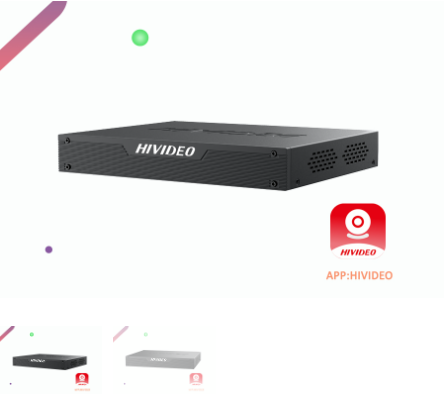 HiVideo 16CH 8MP Compact 2HDD Network Video Recorder