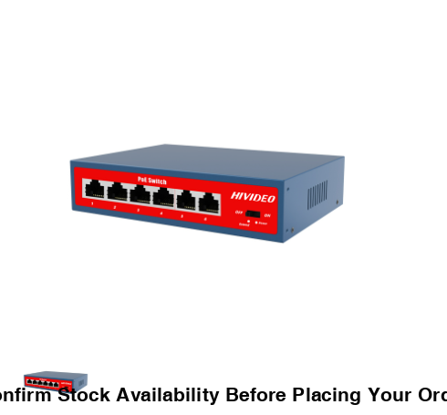 HiVideo 4+2-Port Network POE Switch