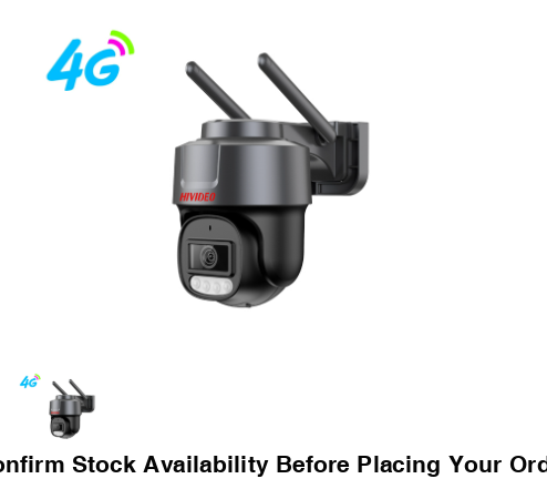 HiVideo 4MP Smart Dual Light Fixed-focal PT 4G Camera