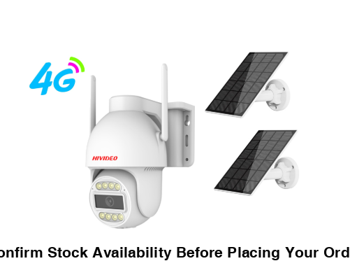 HiVideo 4MP Smart Dual Light Fixed-focal PT 4G Solar Battery Camera
