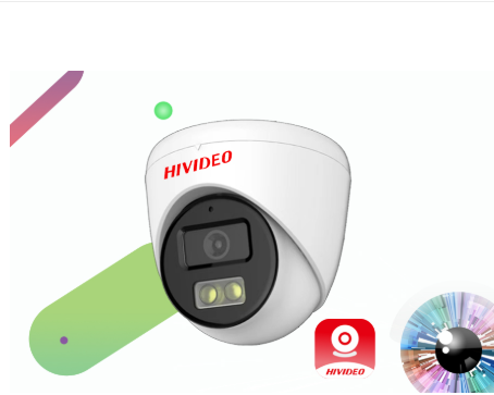 HiVideo Plastic IR Dome Network Camera 2.0MP