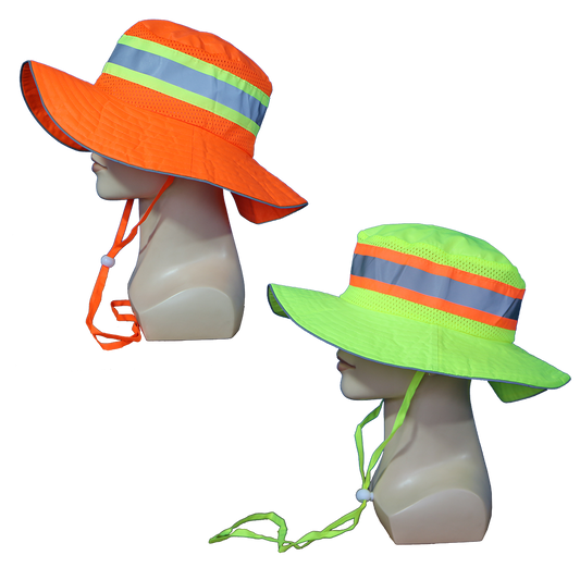 Pinnacle HiViz Hat with Reflective (Pack of 2) (Pack of 2)