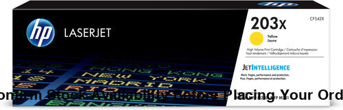 HP # 203X ORIGINAL YELLOW LASERJET TONER CARTRIDGE - Guards On Duty Shop