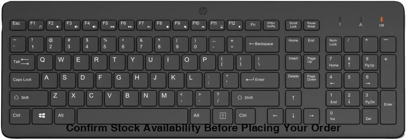 HP 225 WIRELESS KEYBOARD WW - Guards On Duty Shop