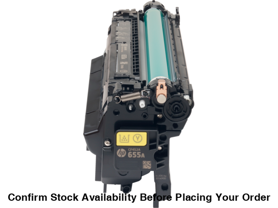 HP 655A YELLOW ORIGINAL LASERJET TONER - Guards On Duty Shop