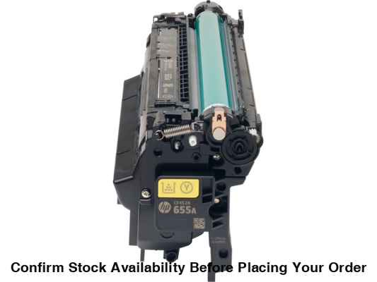 HP 655A YELLOW ORIGINAL LASERJET TONER - Guards On Duty Shop