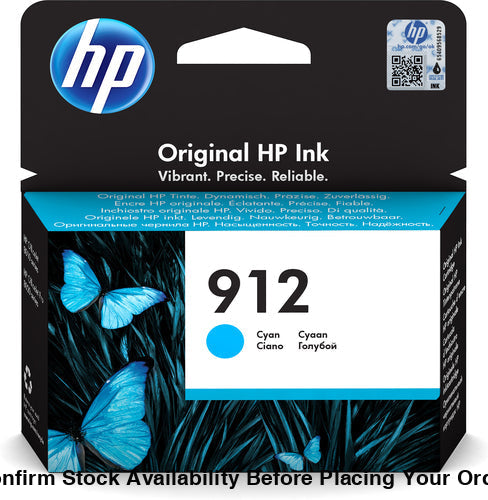 HP # 912 CYAN ORIGINAL INK CARTRIDGE - Guards On Duty Shop