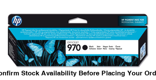 HP 970 BLACK INK CARTRIDGE - Guards On Duty Shop