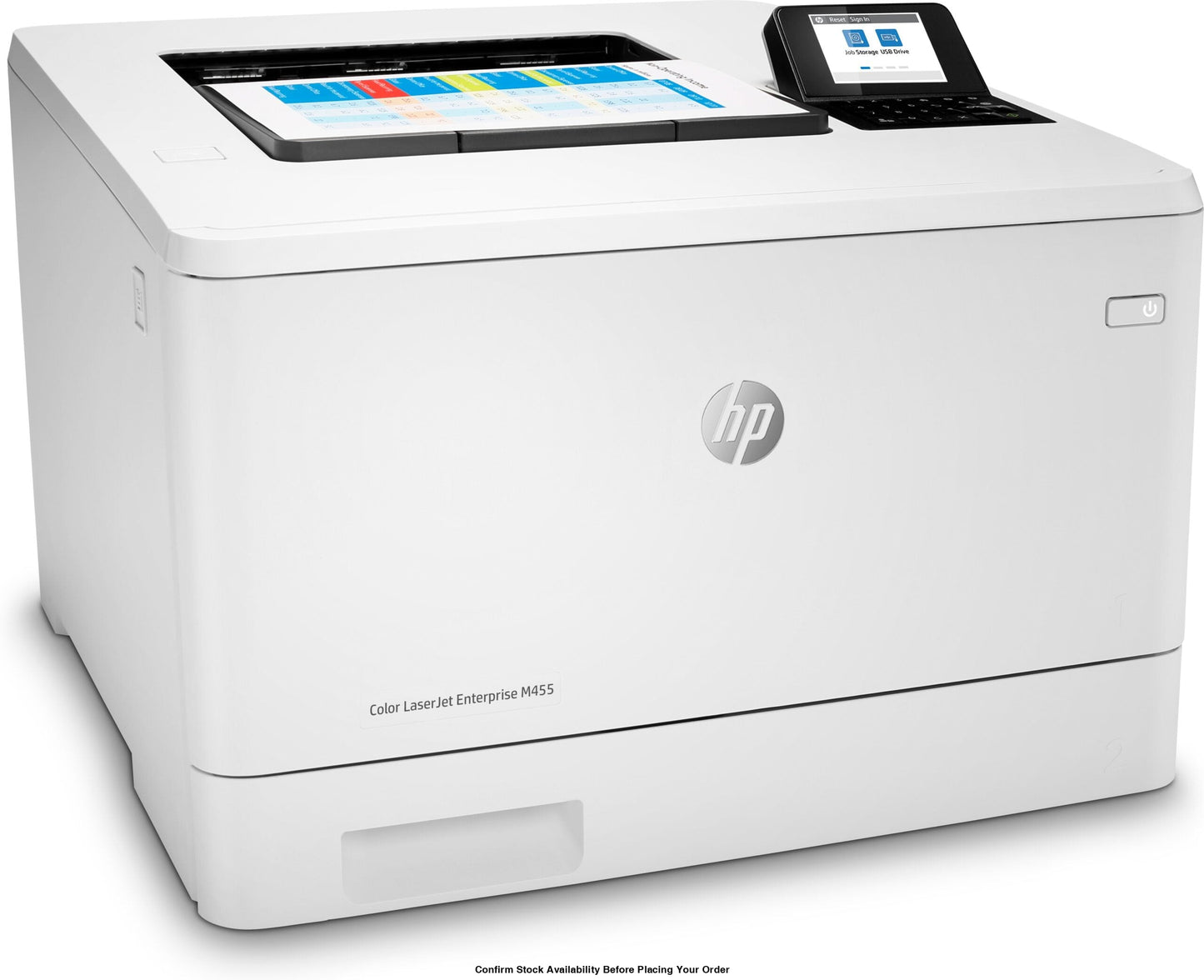 HP COLOR LASERJET ENTERPRISE M455DN-BLACK (A4 NORMAL): UP TO 27 PPM 3-10 USERS UP TO 55000 PAGES A4; RMPV: 900 TO 4800 PAGES 1 GIGABIT ETHERNET 10/100/1000T NETWORK - Guards On Duty Shop