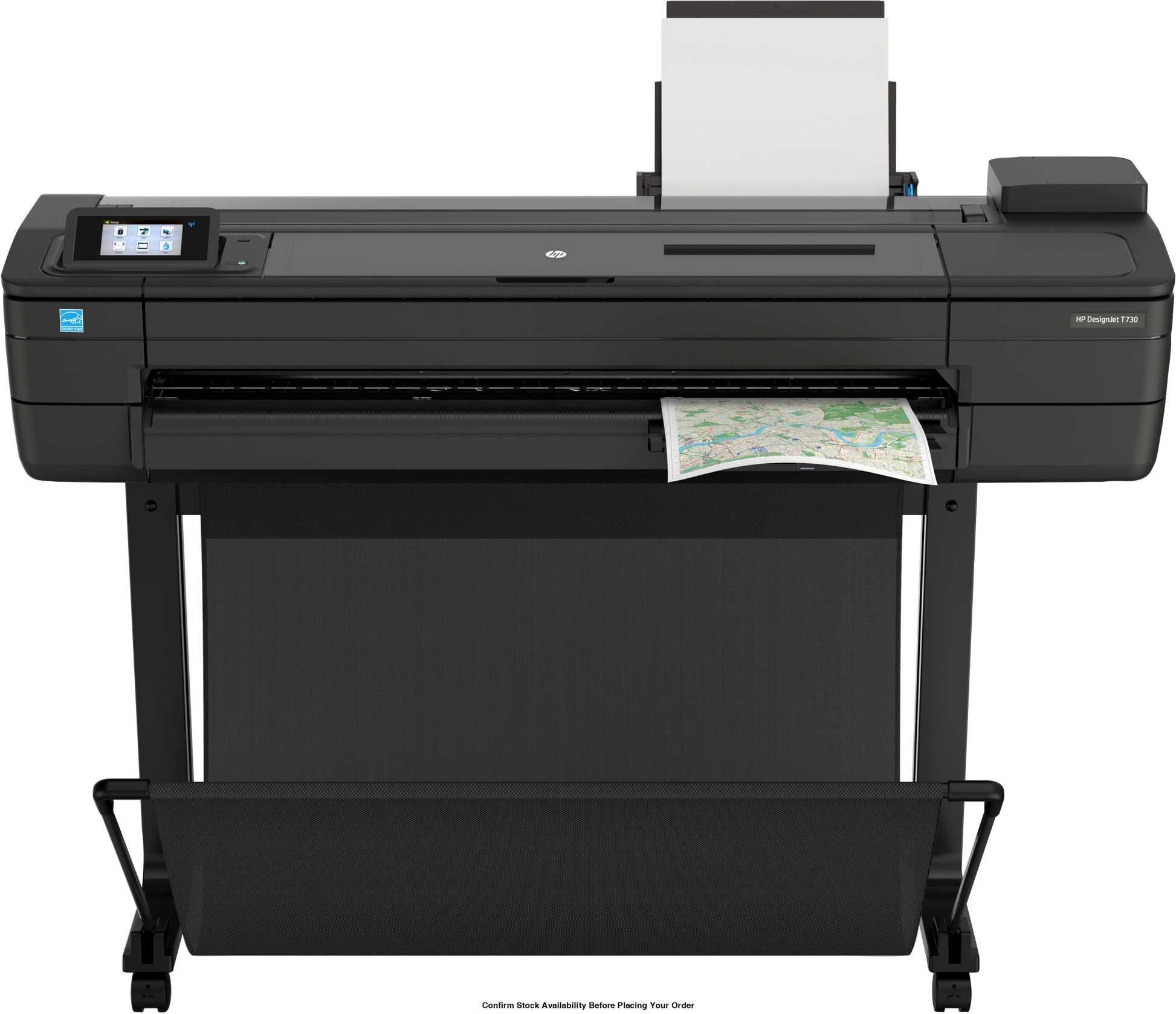 HP DESIGNJET T730 36IN PRINTER, PRINT SPEED - 25 SEC/PAGE ON A1, 82 A1 PRINTS PER HOUR - Guards On Duty Shop