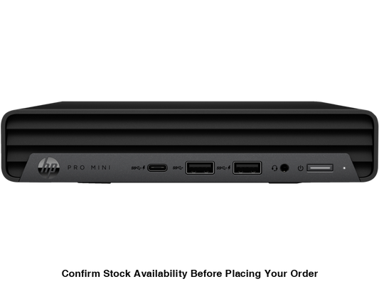 HP PRODESK 400 MINI G9 P / I7-12700T / 16GB DDR5 / 512GB M.2 SSD VALUE / WINDOWS 11 PRO 64 / LBL TCO / 1YEAR WARRANTY / HP 3 YEAR NEXT BUSINESS DAY ONSITE DESKTOP ONLY HARDWARE SUPPORTWARRANTY EXTENSION / 125 BLKKBD / 125MOUSE / NO COUNTRY OF ORIGIN RESTR - Guards On Duty Shop