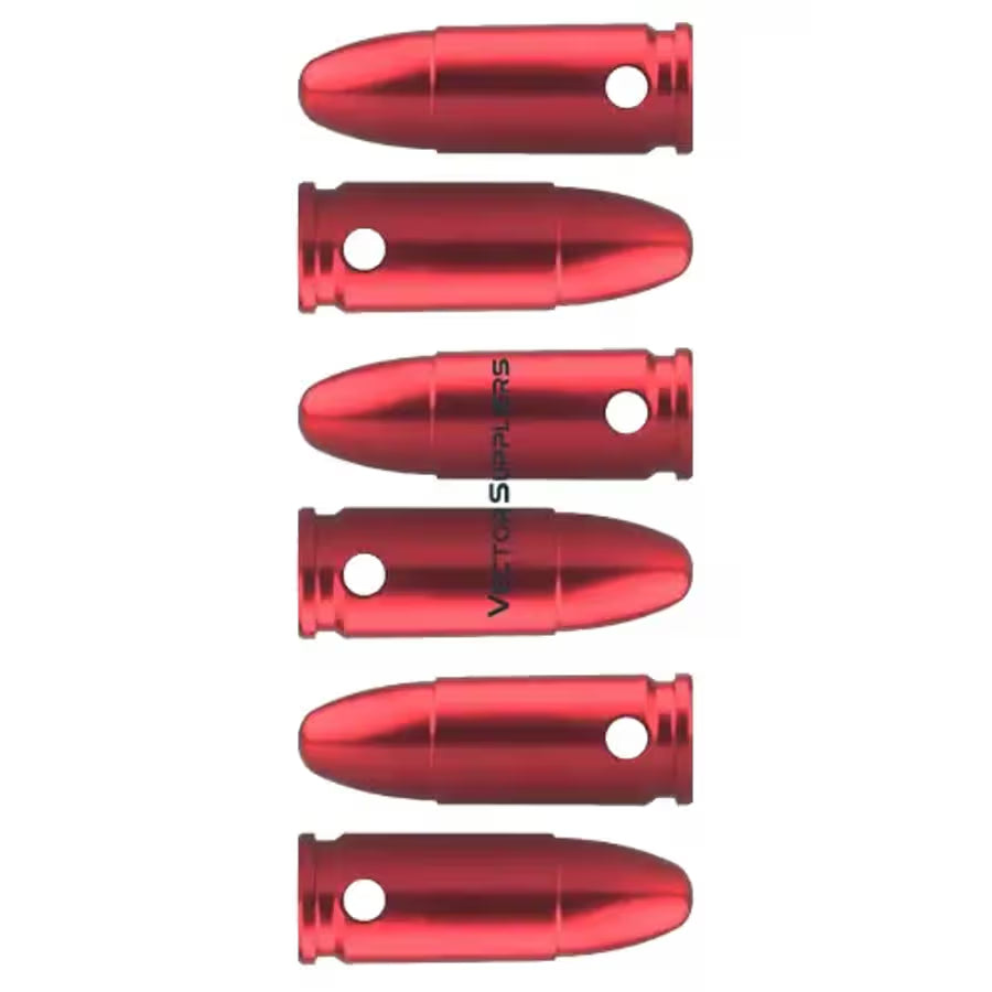 Vector Optics 9mm Snap Cap 6-in-1 Pak Guards On Duty Security