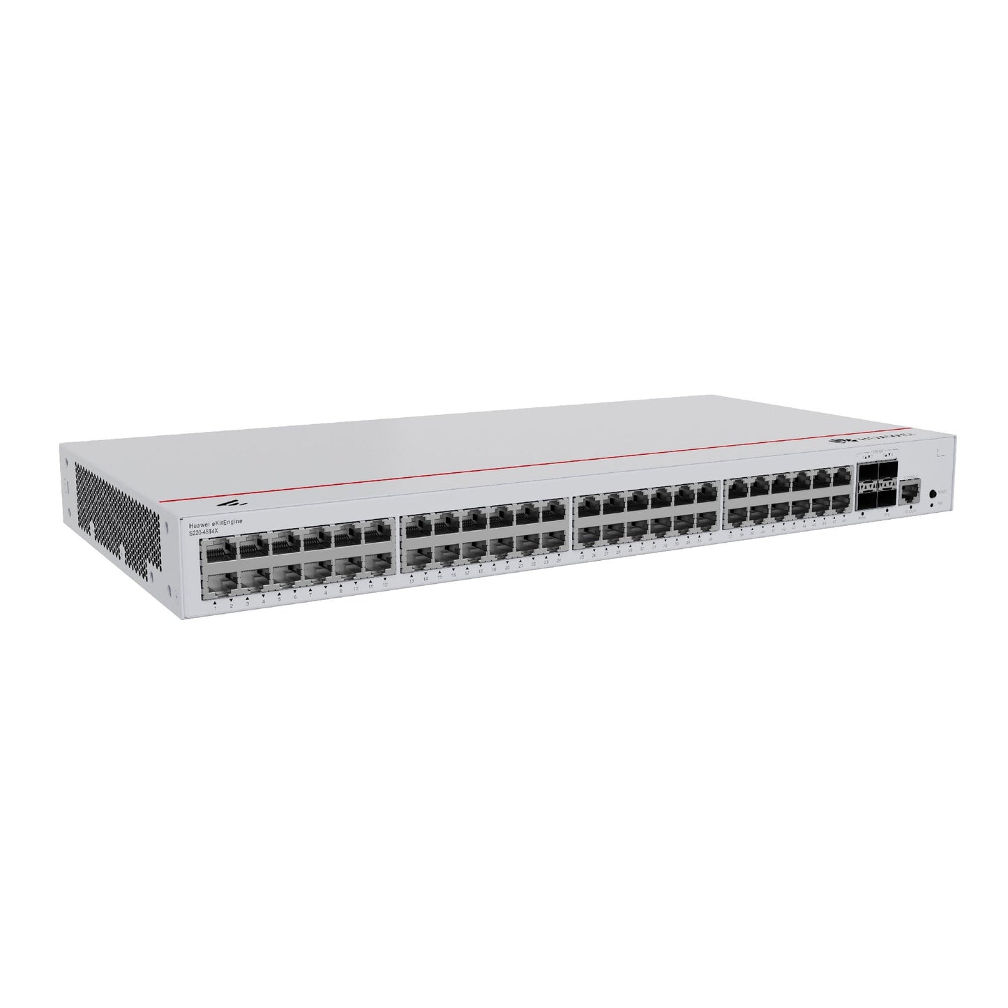 Huawei S220-48T4X Layer 2 Managed Switch, 48 x 10/100/1000BASE-T ports, 4 x 10GE SFP+ ports