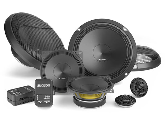 Audison - APK 163 - KIT 3Way AP 1+AP 6.5+AP 4+XOVER+Grilles (69052020)