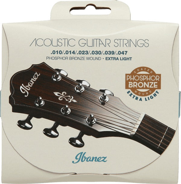 IBANEZ EXTRA LIGHT GAUGE PHOSPHOR BRONZE WOUND (IACSP61C)