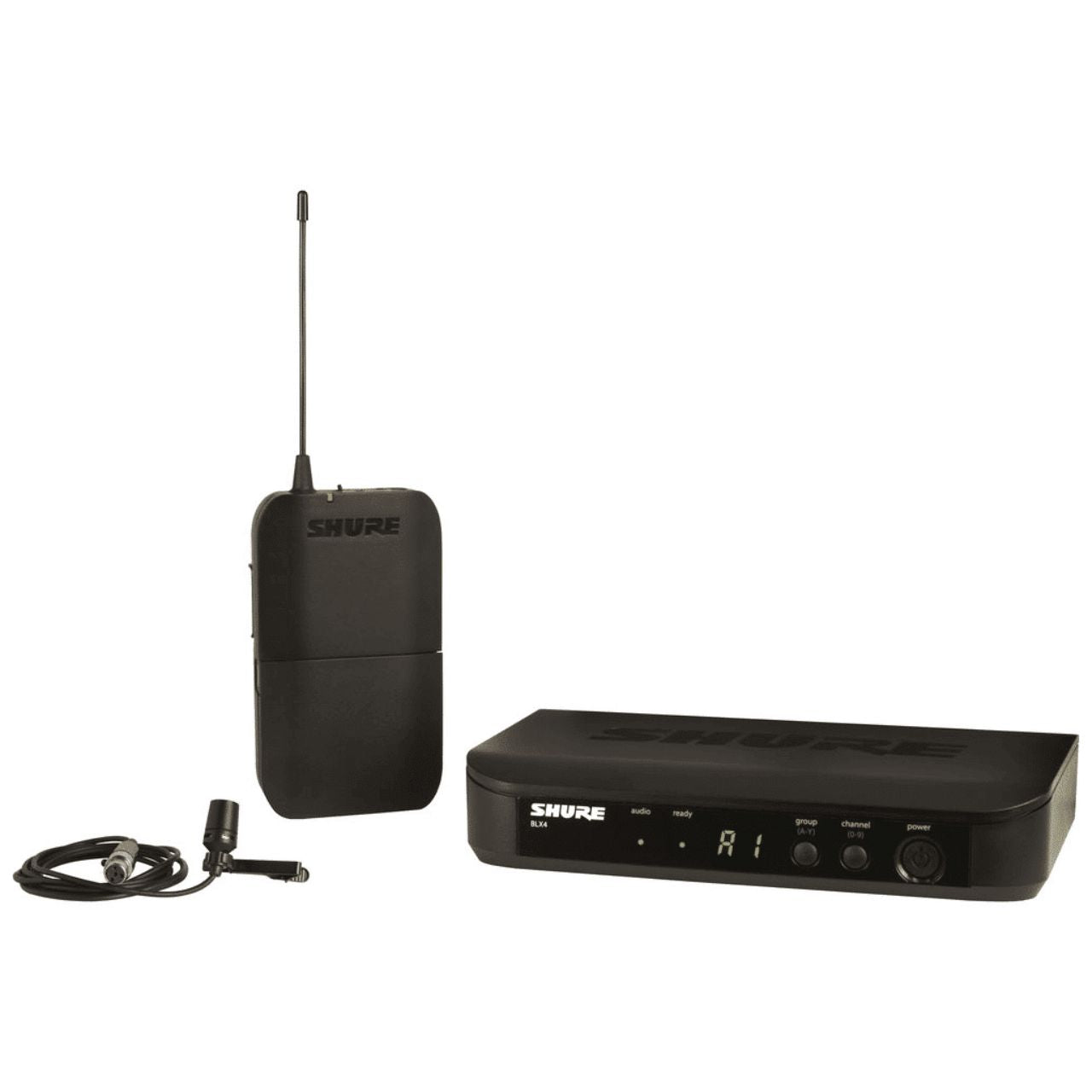 SHURE BLX WIRELESS LAPEL SYS W/CVL (BLX14E/CVL-H8E)