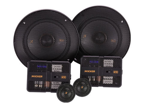51KSS504- Kicker 51KSS504 5.25inch KS Component Speakers (51KSS504)