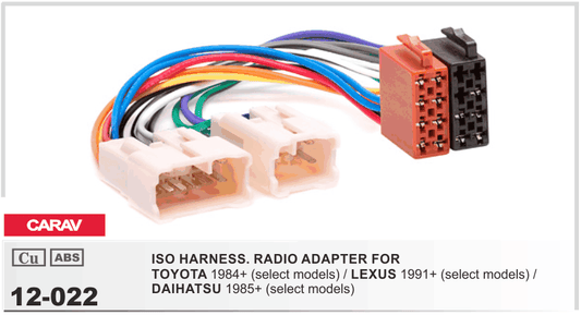 ISO Harness Toyota/ Diahatsu {11-7} (90012022)