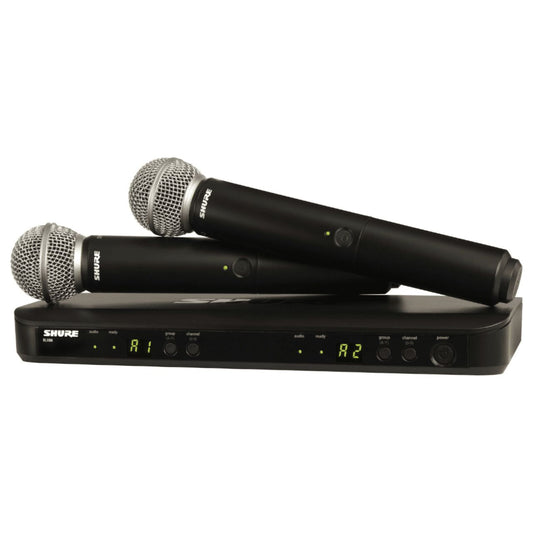 SHURE BLX288 DUAL SM58 VOCAL SYSTEM (BLX288E/SM58-H8E)