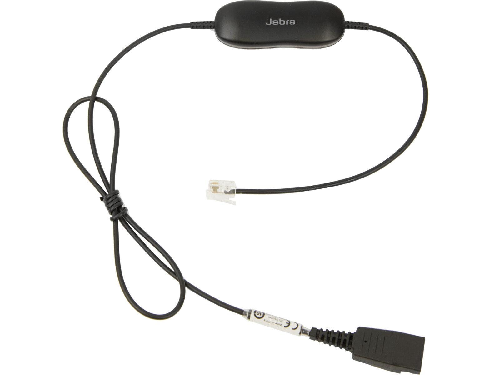 JABRA - SMART CORD. QD TO RJ9. STRAIGHT. WITH 8-POSITION SWITCH CONFIGURATOR (88001-03)
