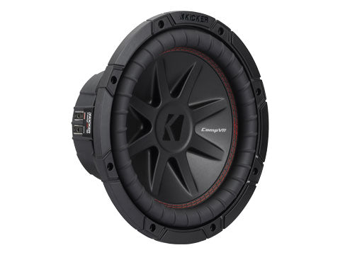 Kicker 52CVR102 CompVR 10Inches Subwoofer 2-OHM DVC (52CVR102)