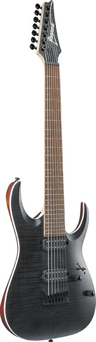 IBANEZ RGA STANDARD SERIES FLAMED MAPLE TOP QUANTUM-7 H-H (RGA742FM-TGF)