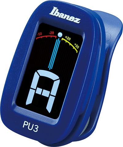 IBANEZ CLIP-ON GUITAR TUNER (PU3-BL)