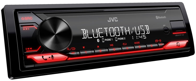 KD-X182BT- JVC KD-X182BT 1din Media Receiver (KD-X182BT)