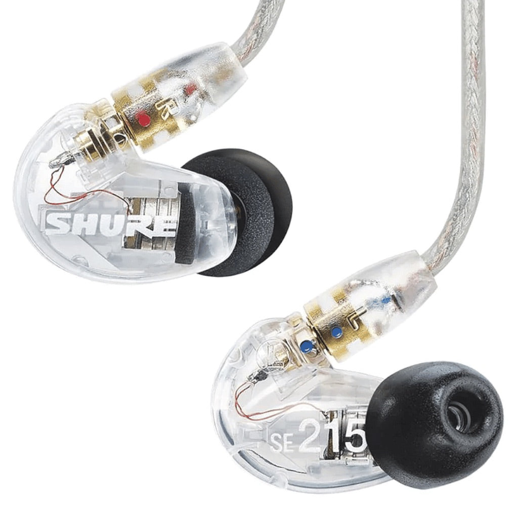 SHURE SE215 EARPHONE - CLEAR (SE215-CL)