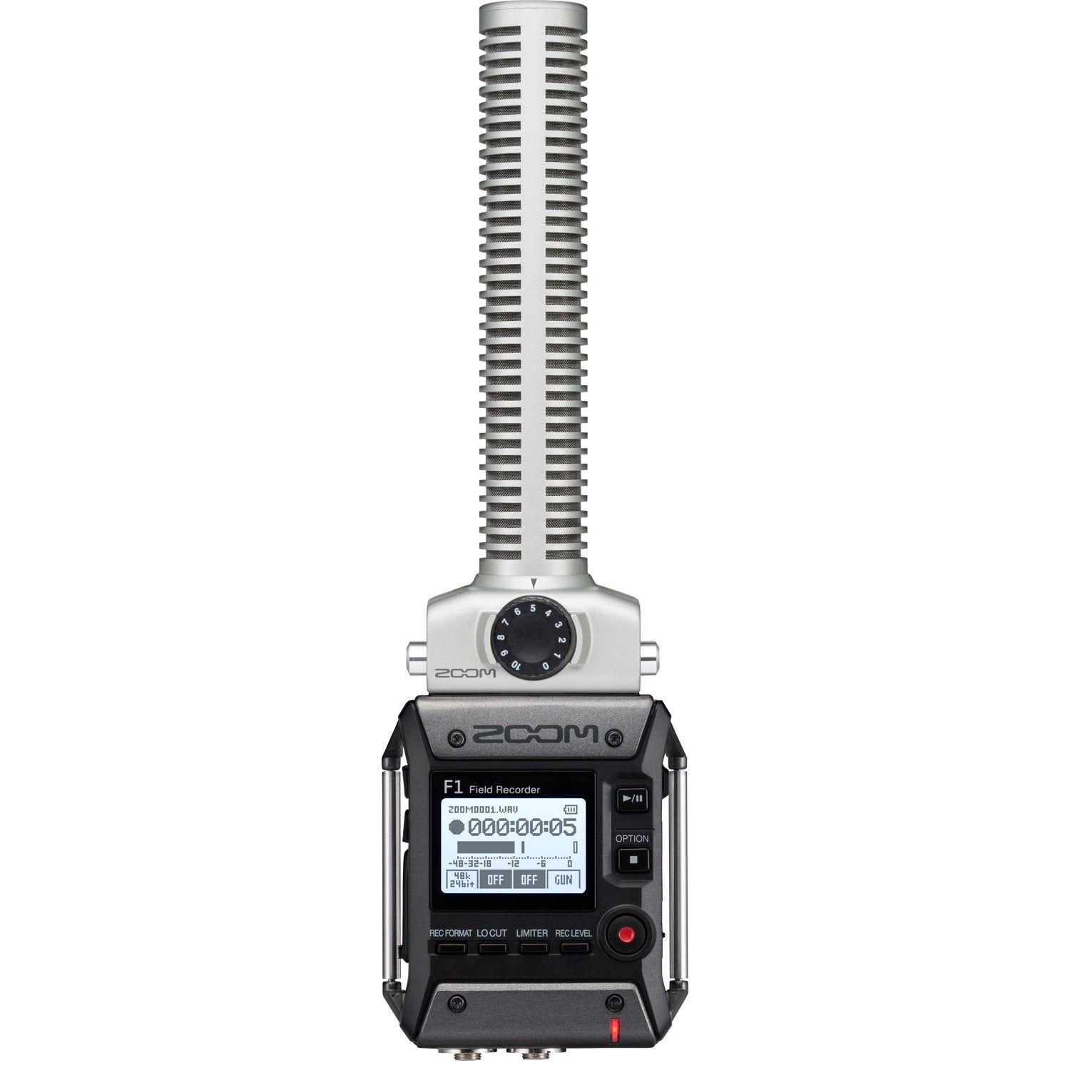 ZOOM TWO TRACK FIELD RECORDER WITH SHOTGUN MIC (F1-SP)