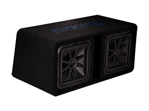 Kicker 44DL7S122 Dual 12inch Solo-Baric L7S Enclosure (44DL7S122)