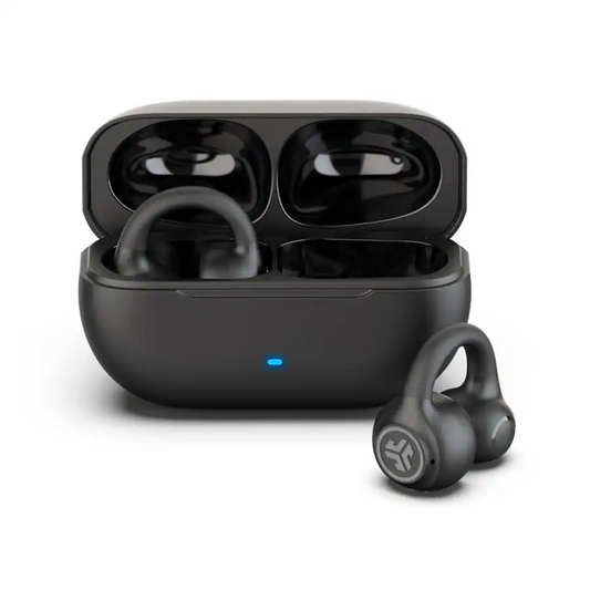 JLAB Flex Open-Clip True Wireless Earbuds - Black (EBFLEXRBLK124)
