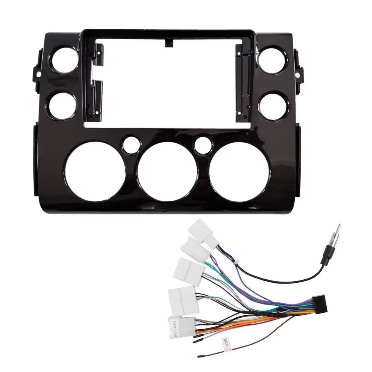 OneNav Fitment Kit for Toyota FJ Cruiser 2007+ Black (9 Inch) (ON011-FK1)