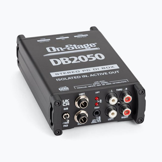On Stage DB2050 Active Stereo Multimedia DI Box (DB2050)