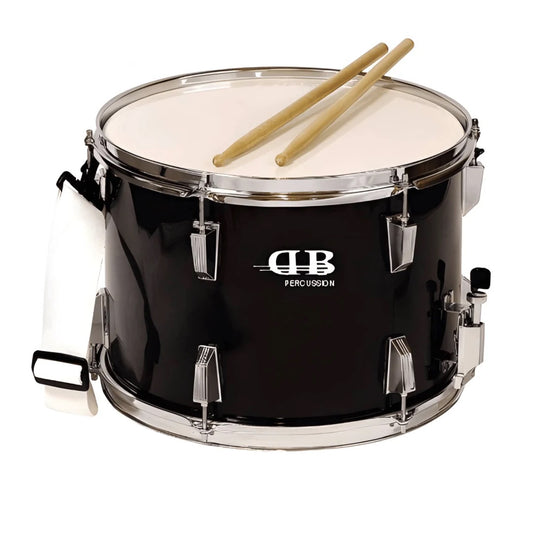 DB Percussion DMS141012DI Marching Snare Drum 12 Lug - Black (DMS141012D1-BK)