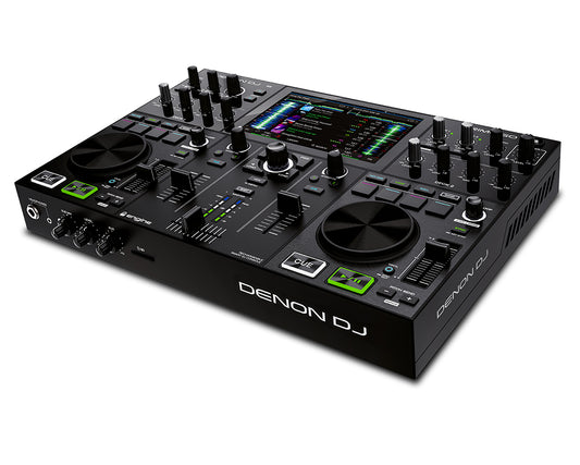 DENON 7IN HD TOUCHSCREEN 4 HOUR BATTERY LIFE BUILT-IN WIFI 2 X XLR OUT CONTROLLER (PRIMEGO+XEU)