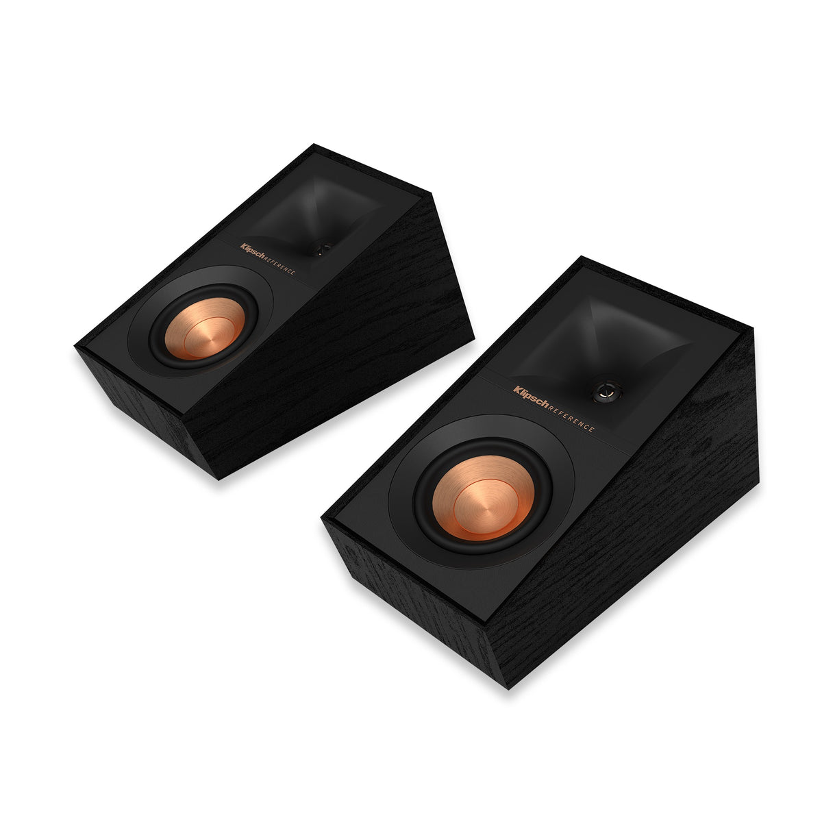 KLIPSCH - 1069858 -  REFERENCE BASE R-40SA BLACK DOLBY ATMOS SURROUND SOUND SPEAKERS (1069858)