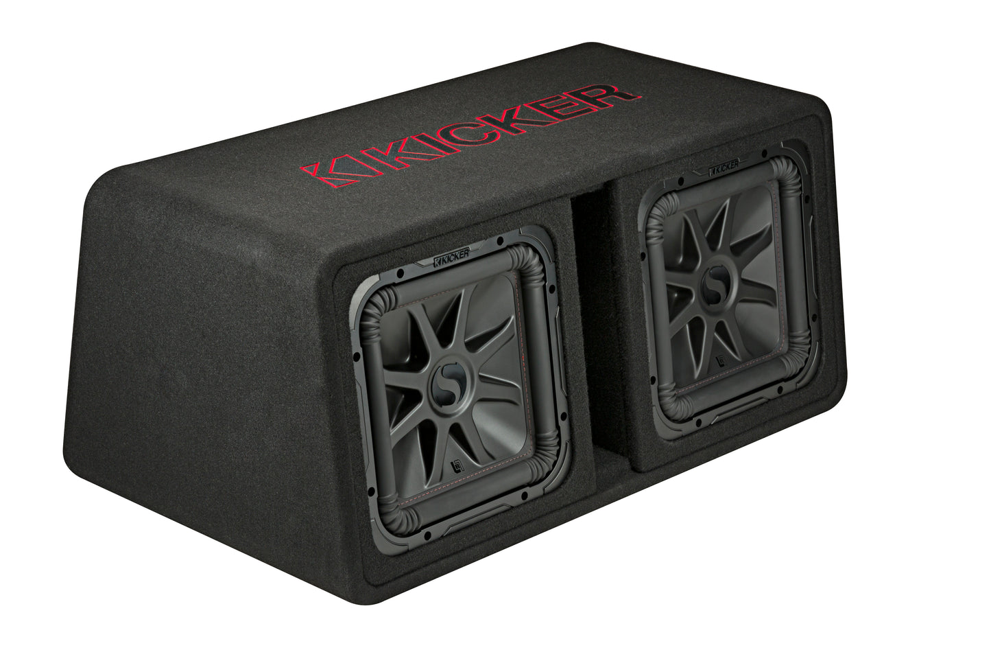 Kicker 45DL7R122 Dual 12inch L7R 2-Ohm Enclosure (45DL7R122)