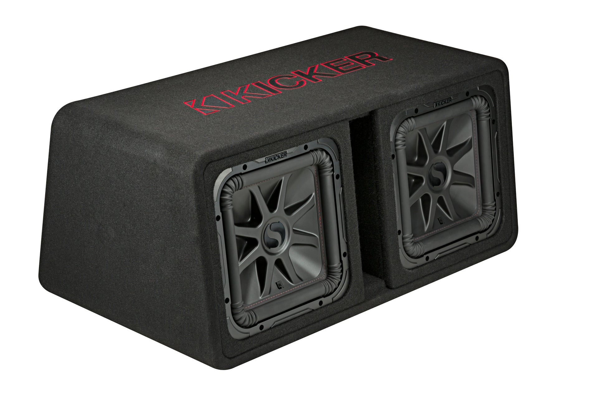 Kicker 45DL7R122 Dual 12inch L7R 2-Ohm Enclosure (45DL7R122)