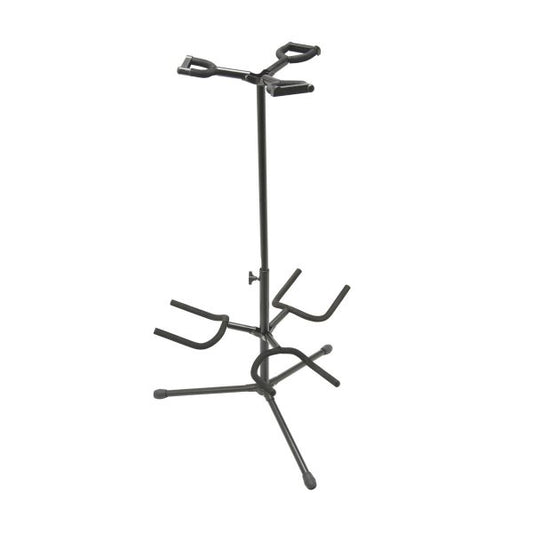 On Stage GS7321BT Deluxe Folding Triple Guitar Stand (GS7321BT)