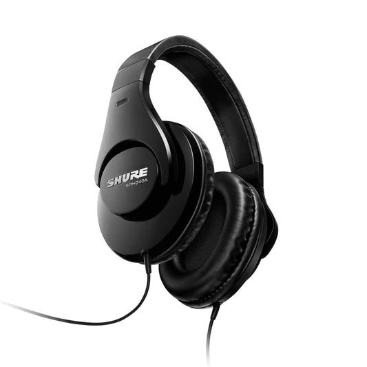 SHURE - SRH240A-BK-EFS - HEADPHONE. PRO STUDIO (SRH240A-BK-EFS)