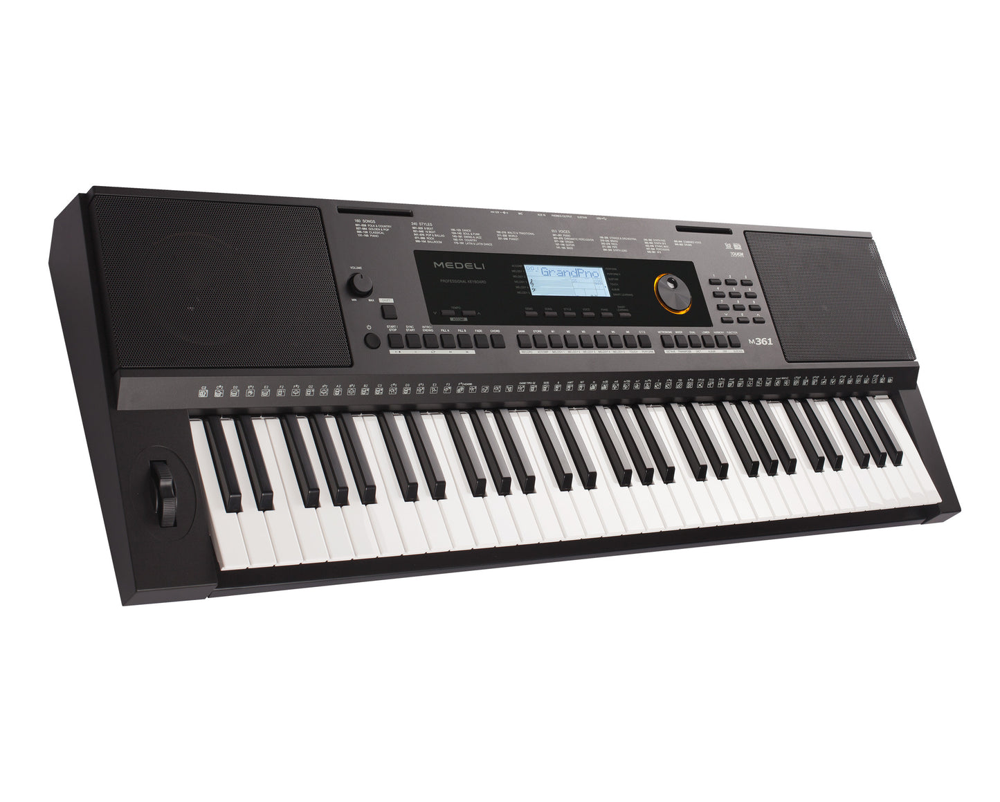 Medeli Millenium Series M361 61 Key Keyboard (M361)