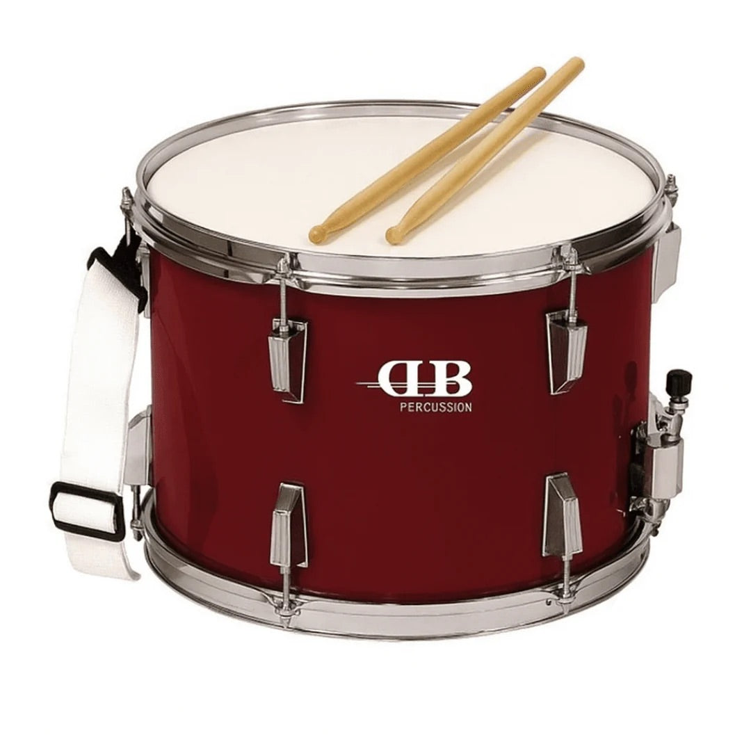DB Percussion DMS141012DI Marching Snare Drum 12 Lug - Red (DMS141012D1-WR)