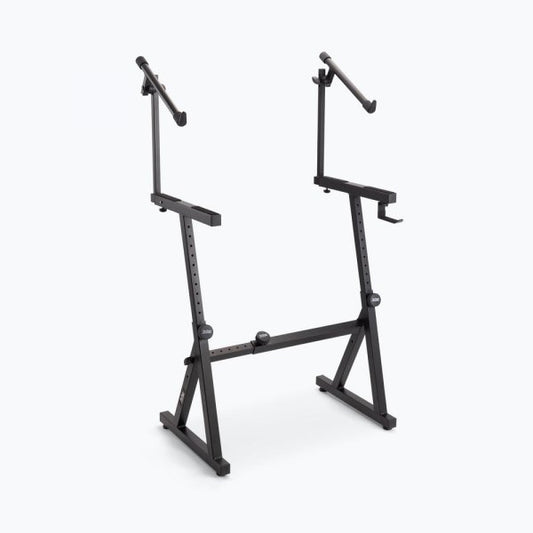 On Stage KS1365 Single Tier Z Keyboard Stand With Second Tier (KS1365)