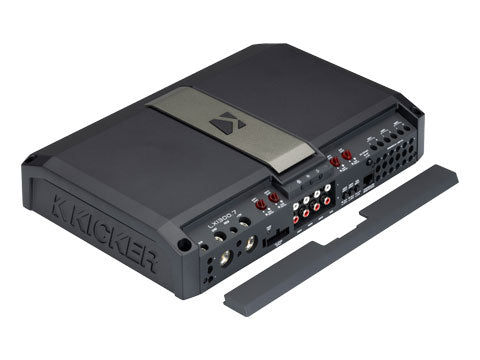 51LX13007- Kicker 51LX13007 4x125w 4ch Full Range Class D 2x65w 2ch Full Range Class D w/700w Class D Sub Ch. (51LX13007)