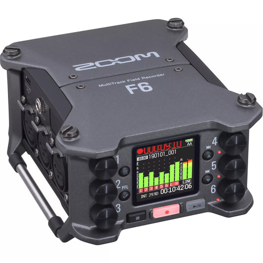 ZOOM MULTI-TRACK 32 BIT FIELD RECORDER (F6)