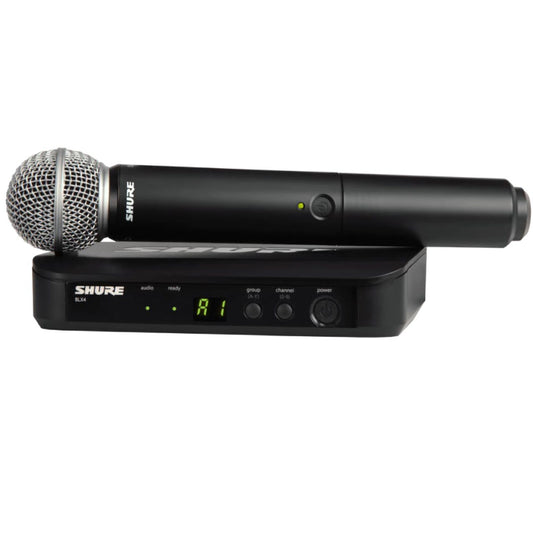 SHURE BLX24 VOCAL SYST W/SM58 (BLX24E/SM58-H8E)