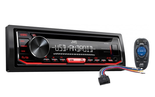 HD-JVC Radio CD USB + Harness (KPE-KDR492)