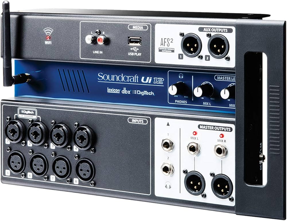 SOUNDCRAFT UI-12 DIGITAL MIXER (5056215)